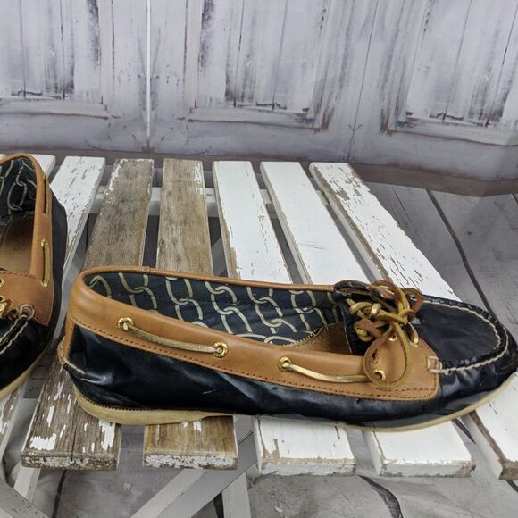 Sperry top-sider womens 7.5 slip loafers boats com - Picture 1 of 7
